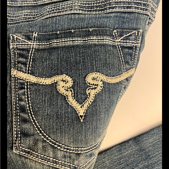 ALLOY APPAREL Tall Jeans Boot Low Rise Denim Size 16 37 - Picture 3 of 4